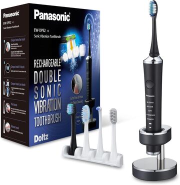 Panasonic Szczoteczka Soniczna EW-DP52 Czarna - z dwoma silnikami