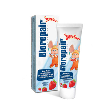 BIOREPAIR KIDS - Pasta dla dzieci bez fluoru z ekstraktem z poziomek 50ml