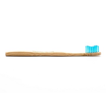 Humble Brush Soft - ekologiczna szczoteczka z bambusową rączką miękka z niebieskim włosiem - dla dzieci
