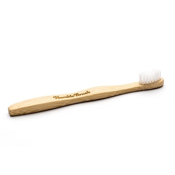 Humble Brush Soft - ekologiczna szczoteczka z bambusową rączką miękka z białym włosiem - dla dzieci