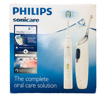 SONICARE Philips Szczoteczka HEALTHY WHITE Plus + AirFloss ULTRA HX8492/46 ZESTAW - Edycja Limitowana