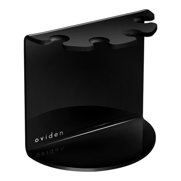 OVIDEN Ovi-One BLACK uchwyt na 4 końcówki do szczoteczek elektrycznych rotacyjnych, sonicznych oraz ultradźwiękowych - Czarny